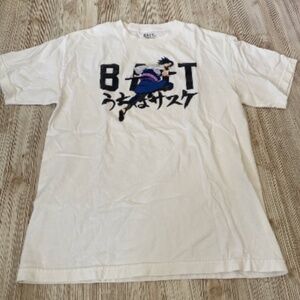 BAIT x Naruto Shippuden Sasuke Uchiha t-shirt size medium